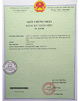 Thương hiệu NIKIO đã được Cục Sỡ Hữu Trí Tuệ cấp văn bằng bảo hộ toàn quốc