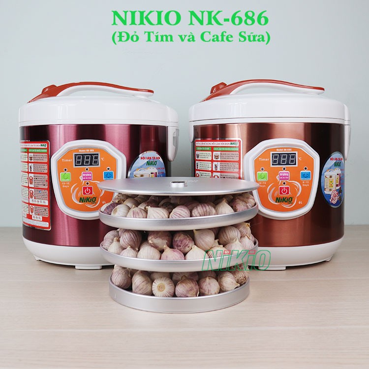Nồi làm tỏi đen tùy chỉnh Nikio Nk-686
