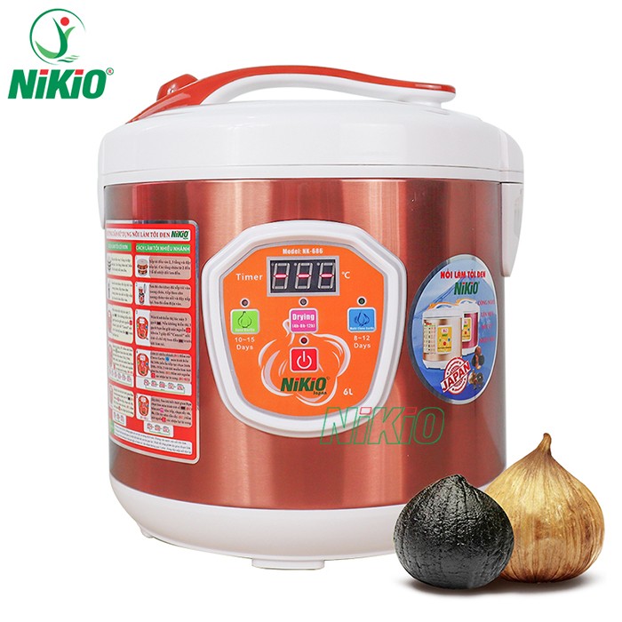 Máy làm tỏi đen Nhật Bản Nikio NK-686 - 6L