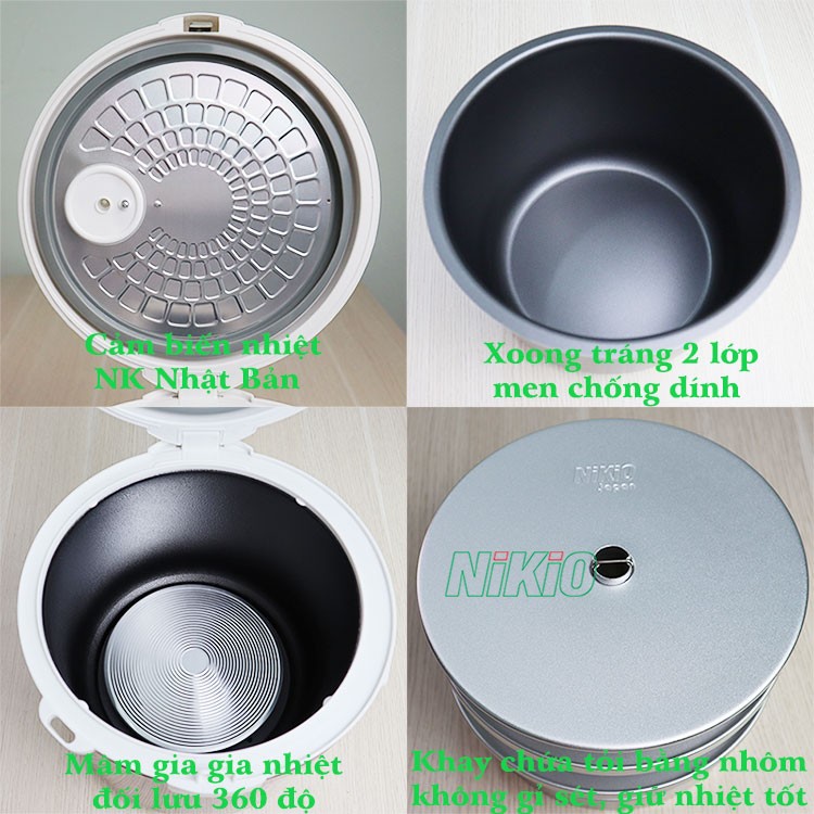Nồi làm tỏi đen tùy chỉnh Nikio