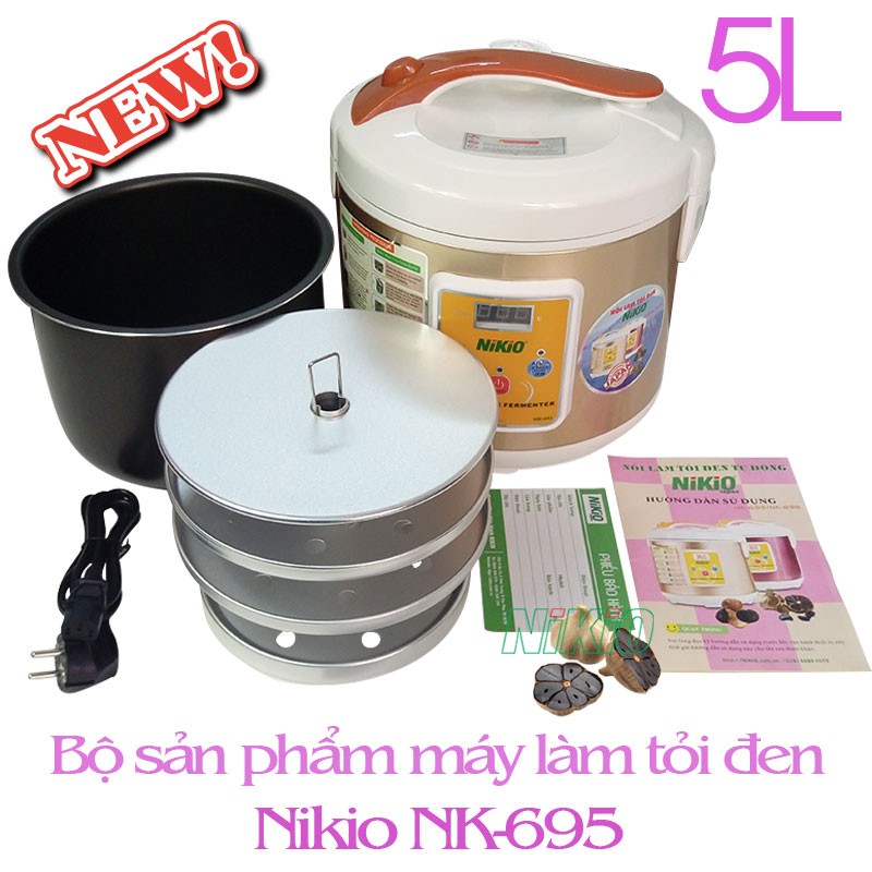 máy làm tỏi đen Nhật Bản Nikio NK-695