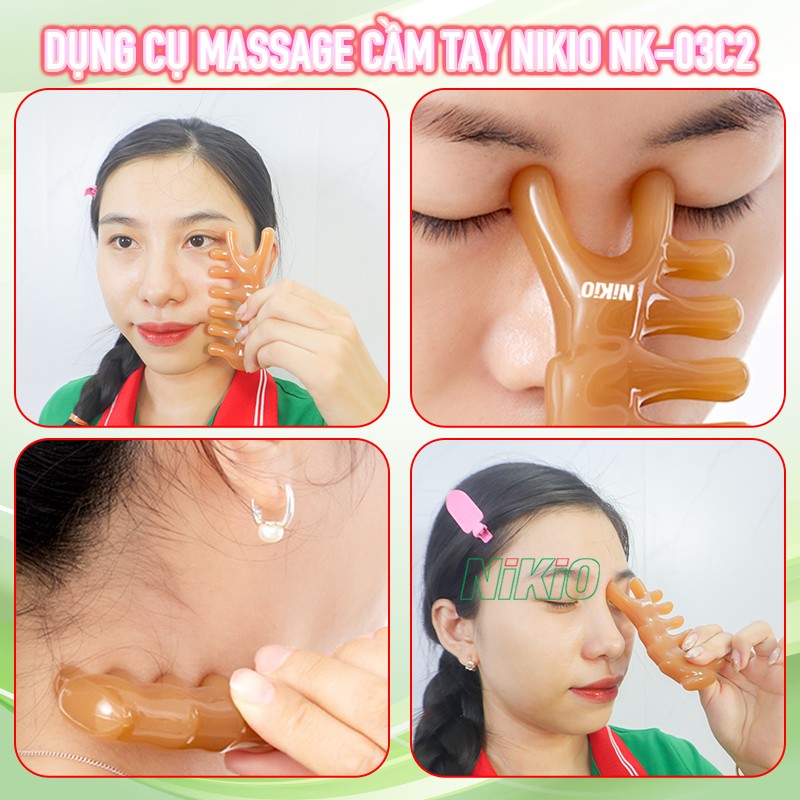 Dụng cụ massage cầm tay Nikio NK-03C2