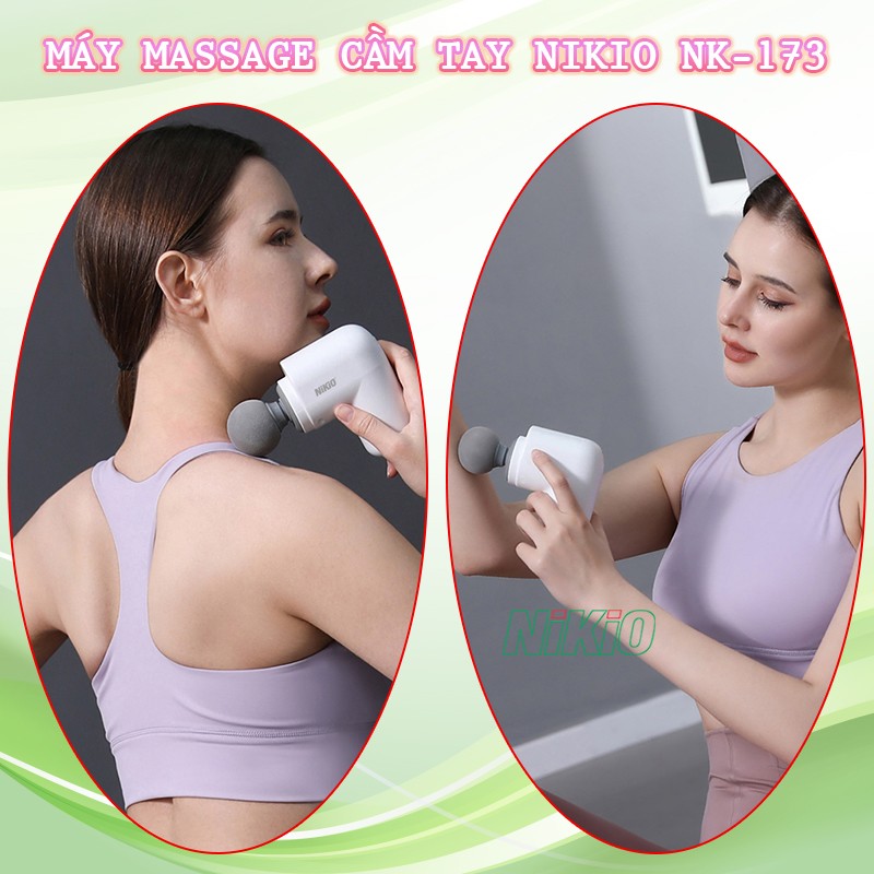 Máy massage cầm tay Nikio NK-173