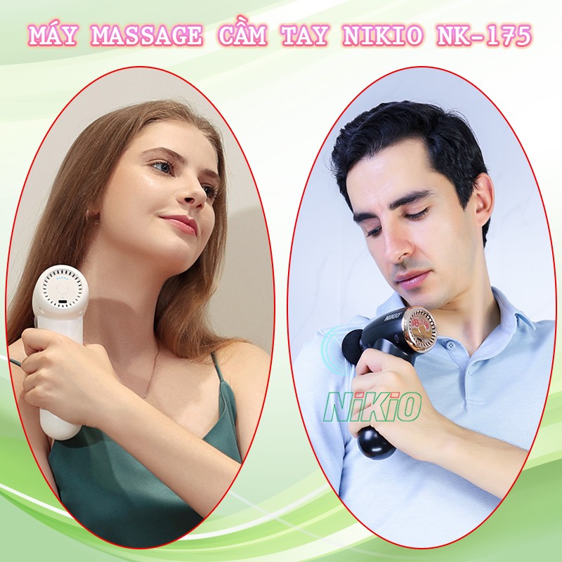 Máy massage cầm tay Nikio NK-175