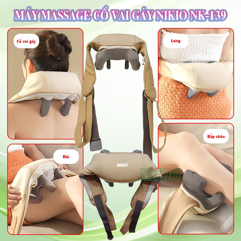 Máy massage cổ vai gáy Nikio NK-139