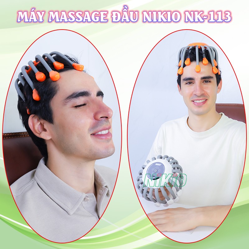 Máy massage đầu Nikio NK-113