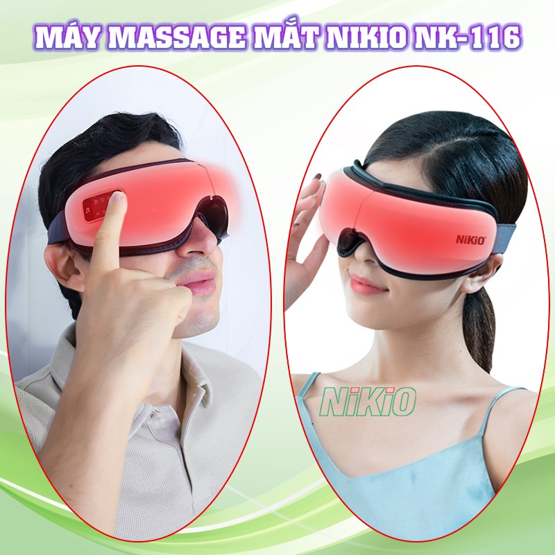Máy massage mắt Nikio NK-116