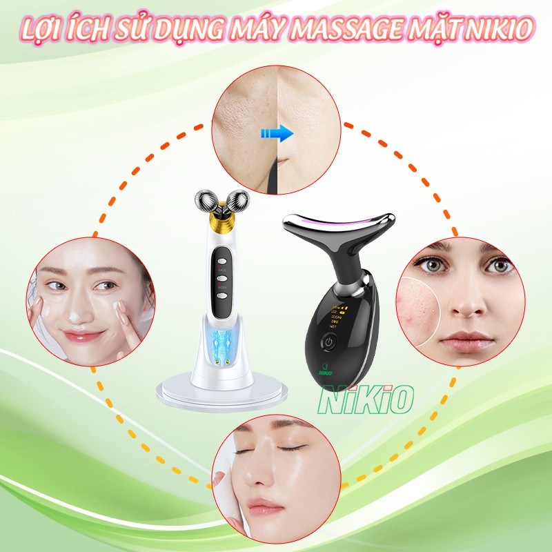 Lợi ích sử dụng máy massage mặt Nikio