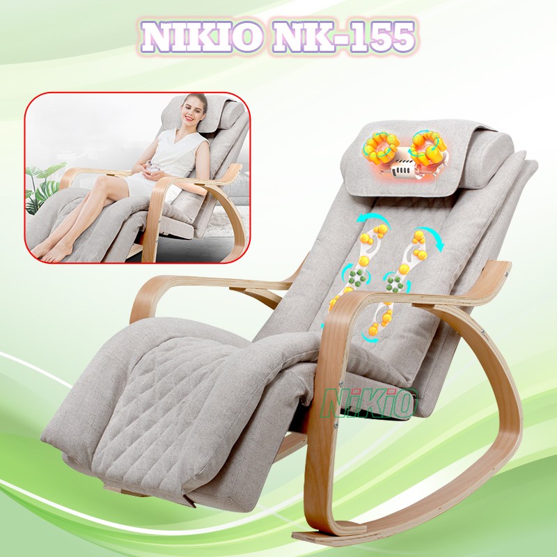 Ghế massage bập bênh Nikio NK-155