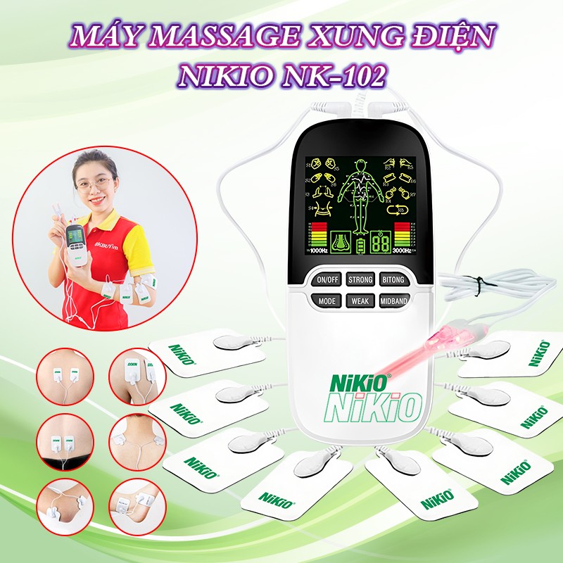 Máy massage xung điện Nikio NK-102