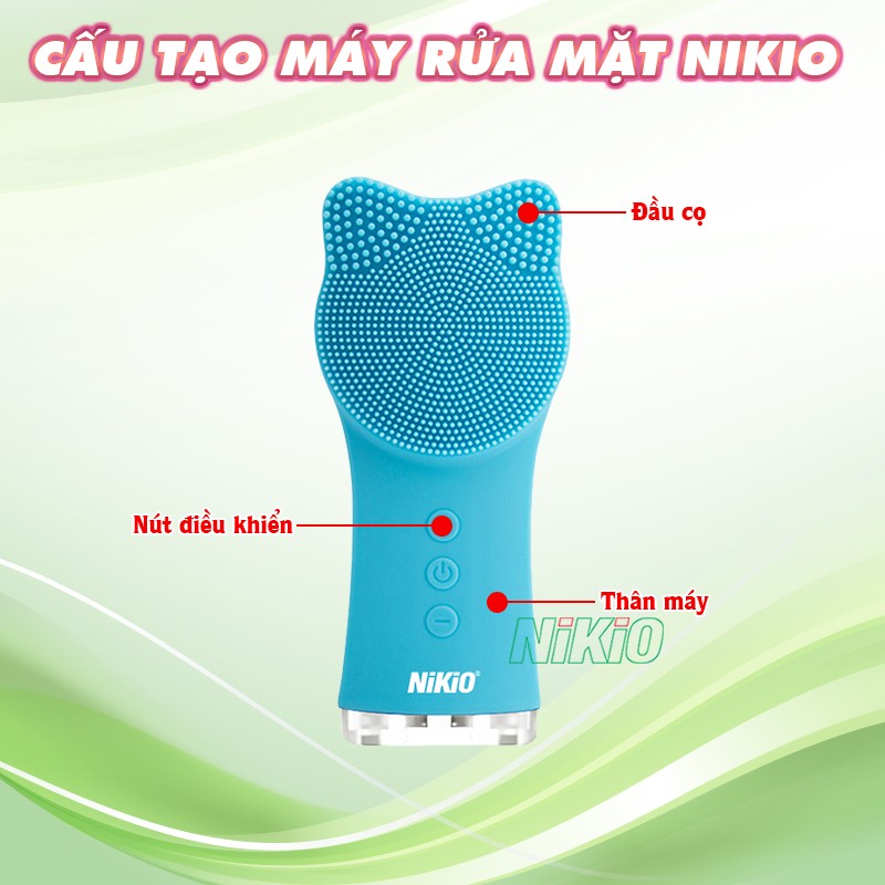 Cấu tạo máy rửa mặt Nikio NK-120