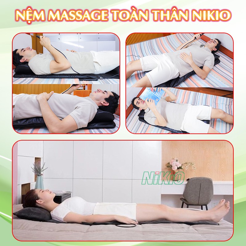 Nệm massage toàn thân Nikio