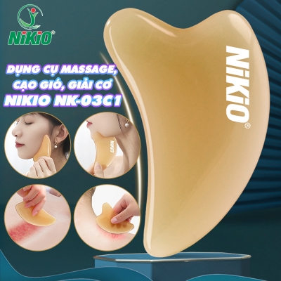 Dụng cụ massage giải cơ, cạo gió và nâng cơ mặt Nikio NK-03C1