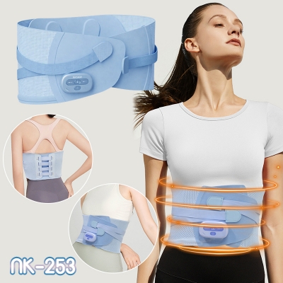 Đai cố định và massage cột sống lưng Nikio NK-253 - Massage rung, EMS, nhiệt nóng