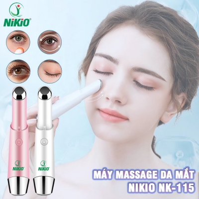 Bút massage mắt Nikio NK-115 trị thâm quầng, xóa nhăn