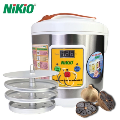 Máy làm tỏi đen chuyên dụng 6L Nikio NK-696 - Màu xám bạc