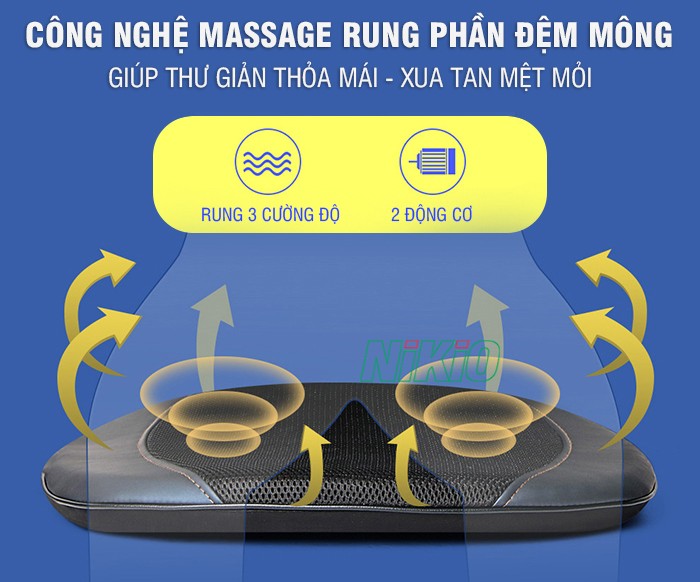 Ghế massage toàn thân Nikio NK-181