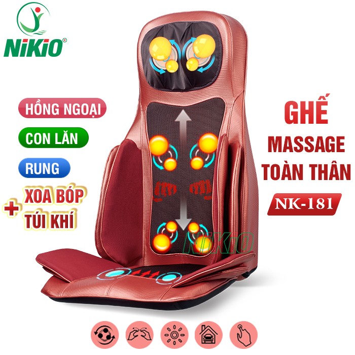 Ghế massage toàn thân Nikio NK-181