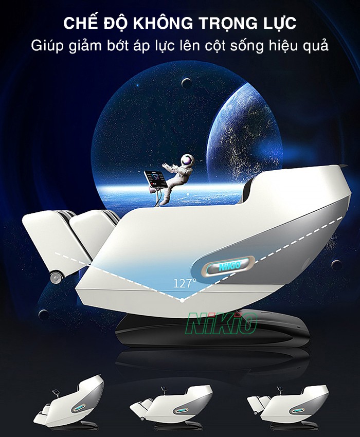 Ghế massage toàn thân Nhật Bản Nikio NK-80