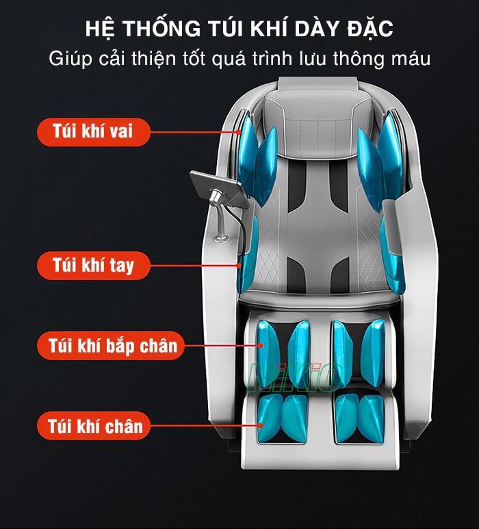 Ghế massage Nikio NK-80-80