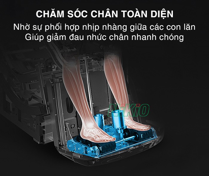 Ghế massage toàn thân Nhật Bản Nikio NK-80