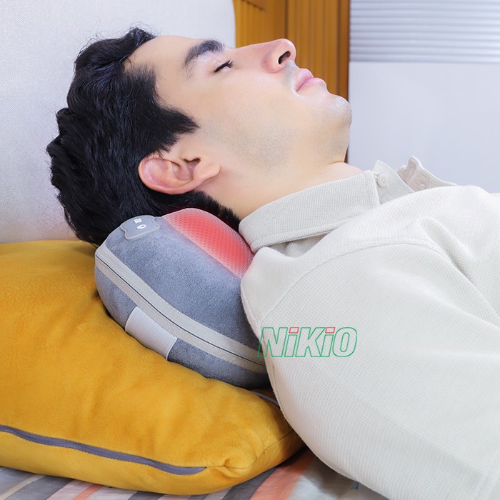 Gối massage Nikio thoáng khí NK-135DC