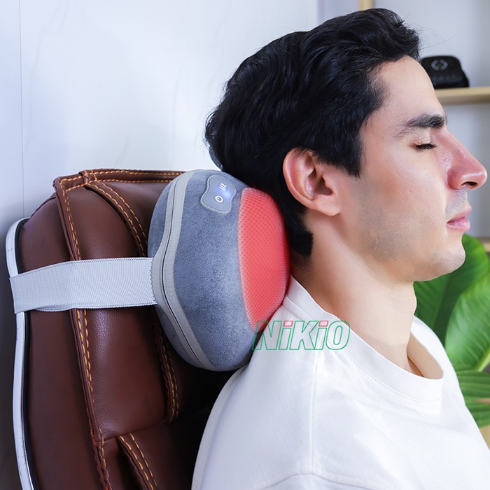 Gối massage Nikio tự động xoay đảo NK-135DC