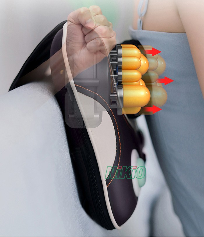 Máy massage cổ vai gá Nikio NK-136AC