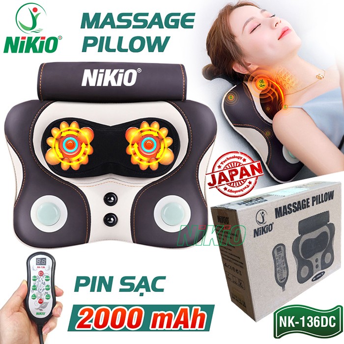 Máy massage cổ vai gáy Nikio NK-136DC