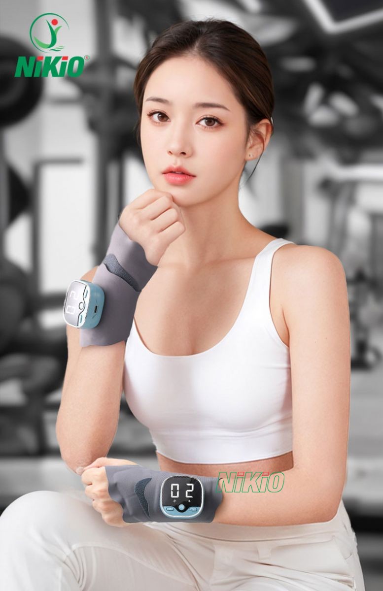 máy massage cổ tay Nikio