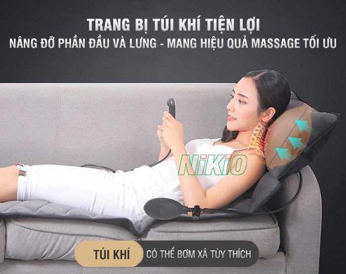Nệm massage toàn thân Nikio NK-151