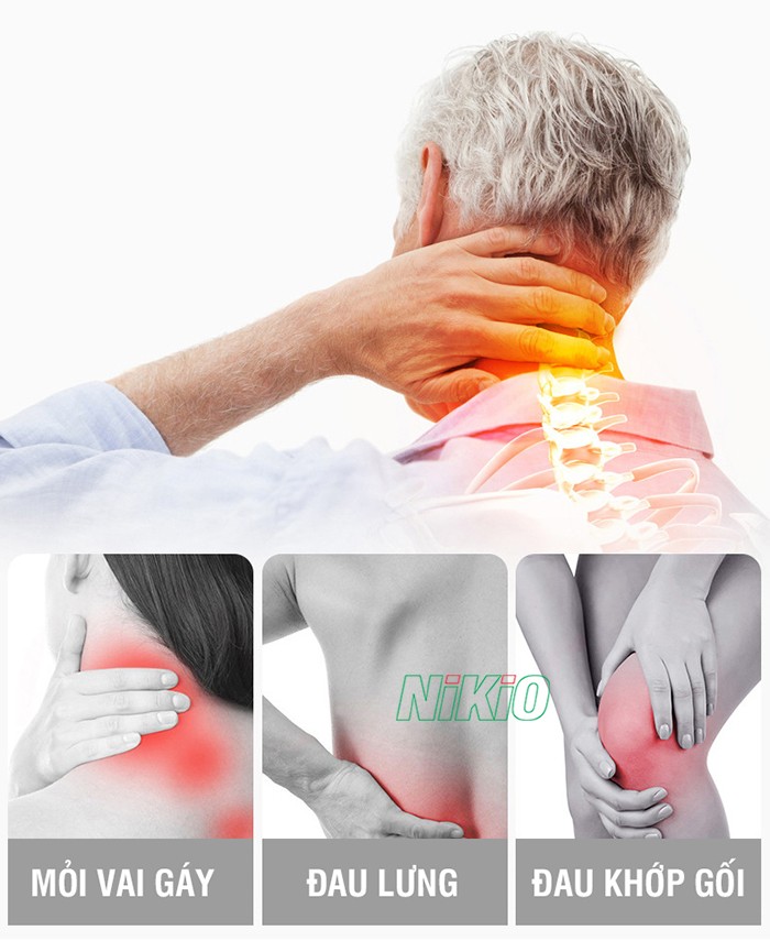 Nệm massage toàn thân Nikio