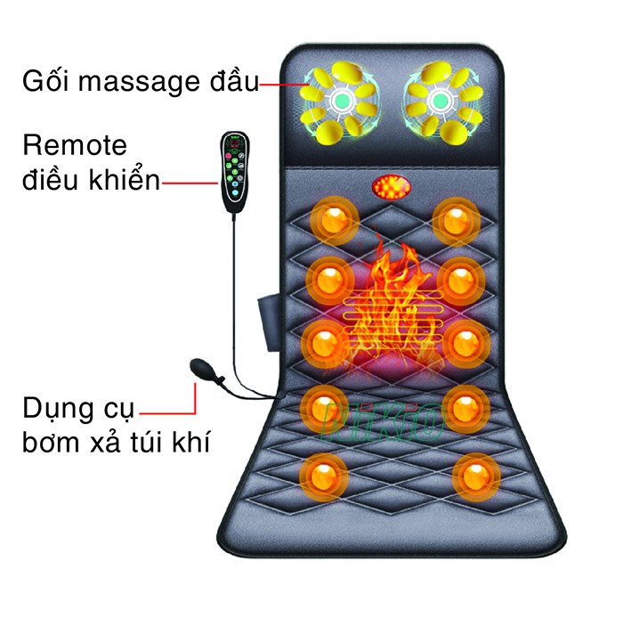 Nệm massage toàn thân Nikio NK-151