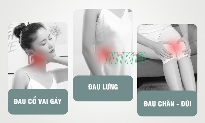Nệm massage toàn thân Nikio NK-152
