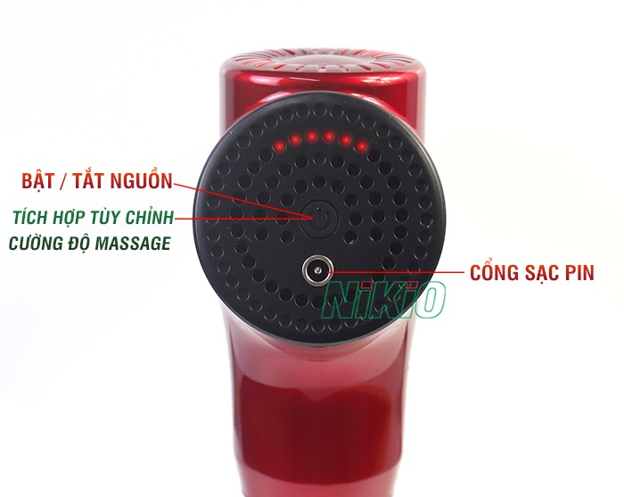 Súng massage gun Nikio NK-170A