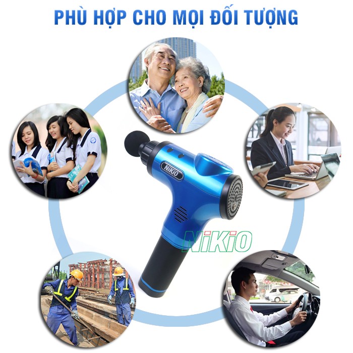 Súng massage Nhật Bản Nikio NK-170A