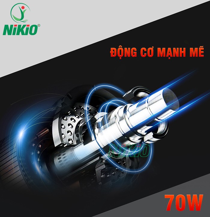 Súng massage Nikio NK-170B
