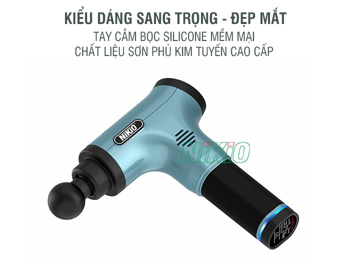 súng massage Nikio Nk-172 xanh ngọc