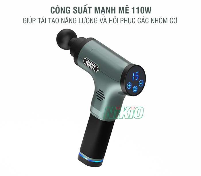 súng massage gun Nikio NK-172
