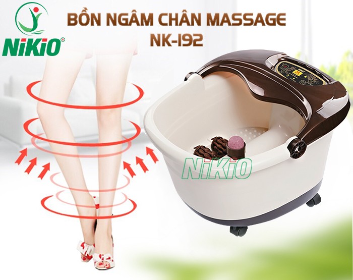 Bồn ngâm chân Nikio NK-192