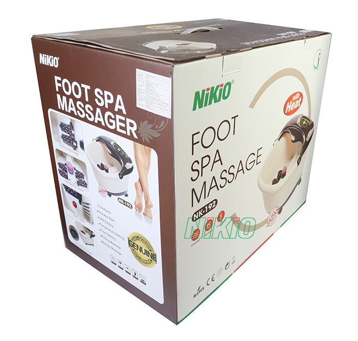Bồn ngâm mát xa chân Nhật Bản Nikio NK-192