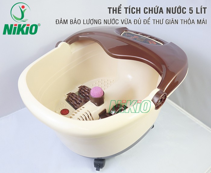 Bồn ngâm mát xa chân Nhật Bản Nikio NK-192