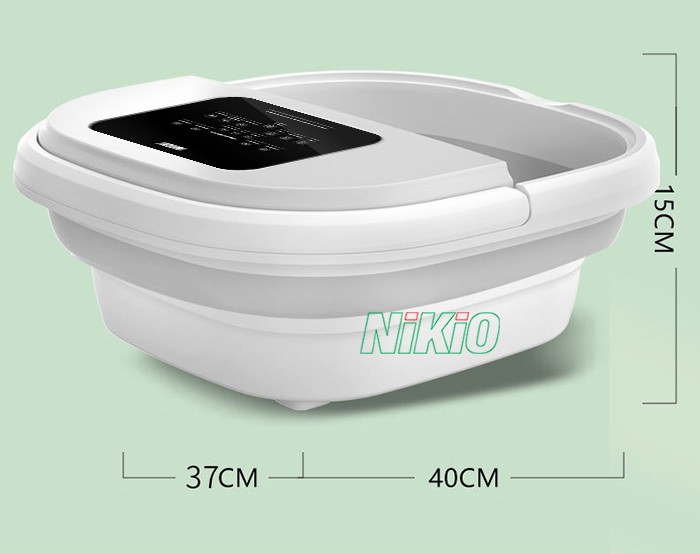 Bồn ngâm chân massage gấp gọn kích thước gấp gọn Nikio NK-193