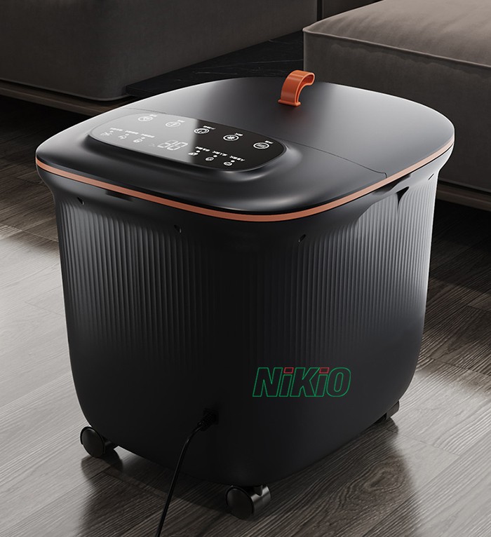Bồn ngâm chân massage trị liệu chất liệu tốt Nikio NK-195