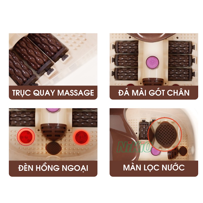 Bồn ngâm chân Nikio