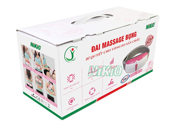 Đai massage bụng giảm mỡ Nikio NK-169