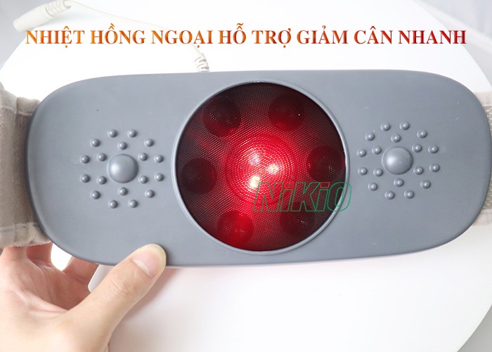 Đai massage bụng giảm mỡ Nikio NK-169