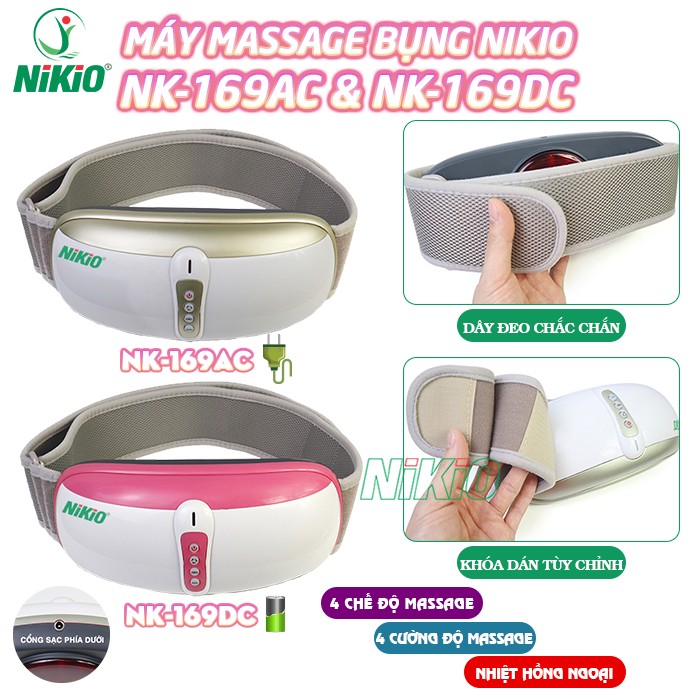 Máy massage bụng Nikio NK-169AC