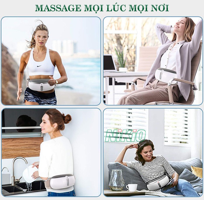 Máy massage bụng Nikio NK-169DC