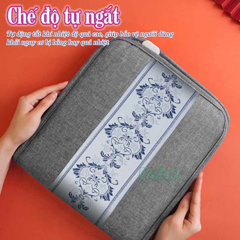 Đệm nhiệt nóng toàn thân tự ngắt khi quá nhiệt Nikio NK-201